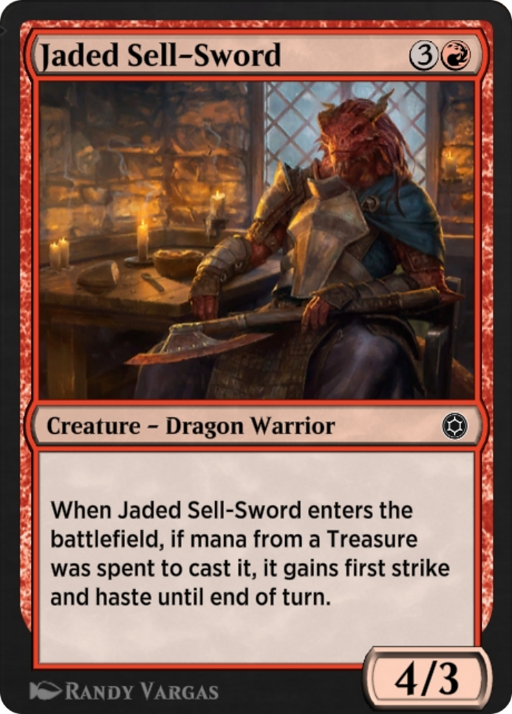 Jaded Sell-Sword (HBG-185) [Alchemy Horizons: Baldur's Gate]