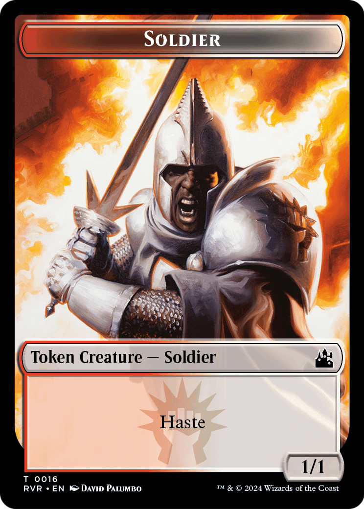 Soldier (TRVR-016) [Ravnica Remastered Tokens]