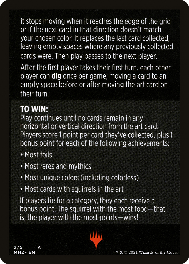 Foraging Squirrels // Foraging Squirrels (cont'd) (MMH2-002) [Modern Horizons 2 Minigames] Foil