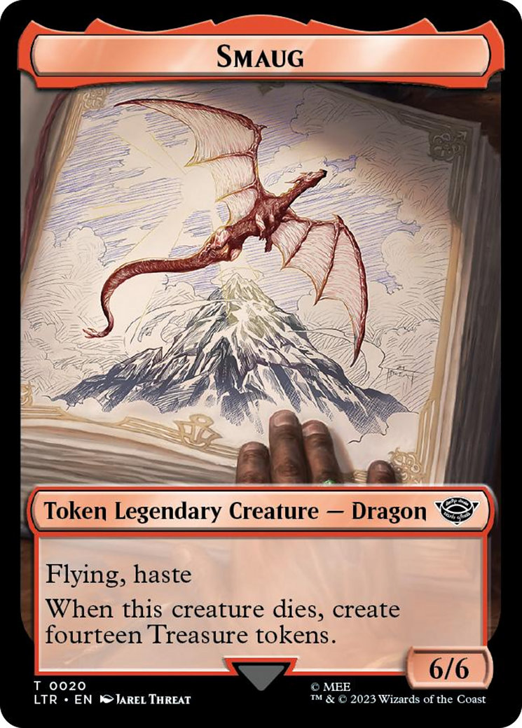 Smaug (TLTR-020) [Tales of Middle-earth Tokens] Foil