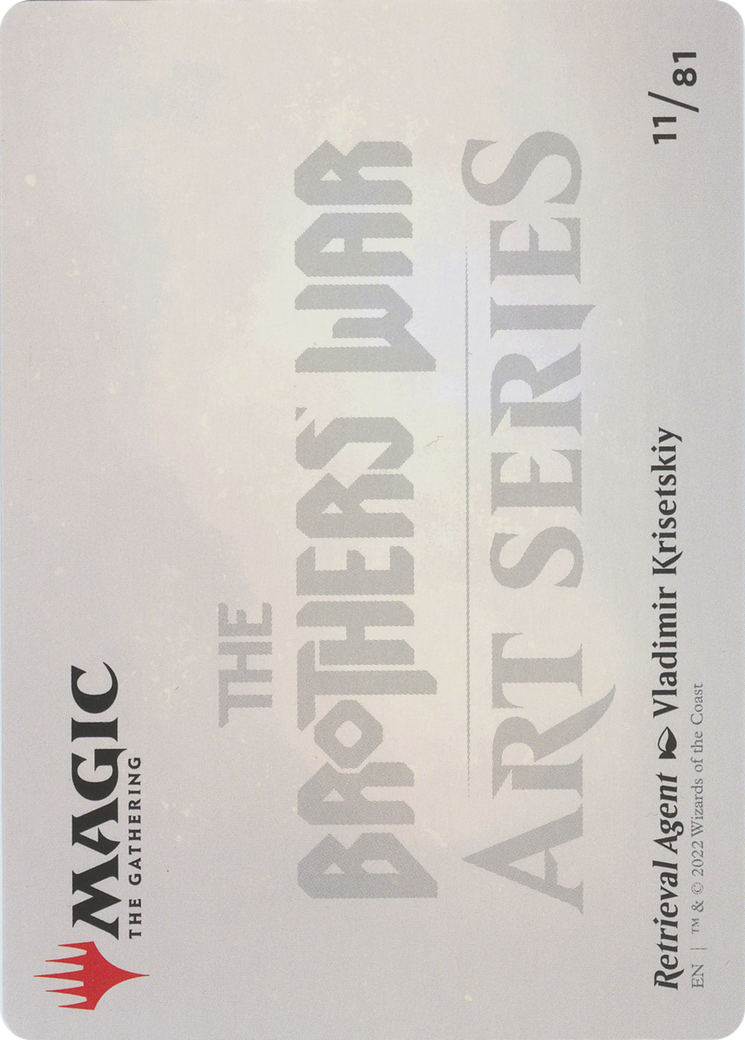 Retrieval Agent // Retrieval Agent (ABRO-011) (Borderless) [The Brothers' War Art Series]