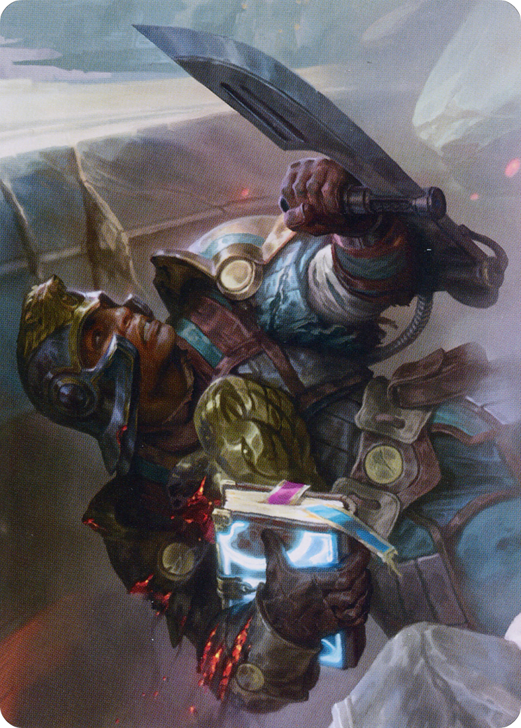 Retrieval Agent // Retrieval Agent (ABRO-011) (Borderless) [The Brothers' War Art Series]