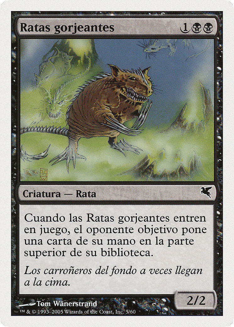 Chittering Rats (Spanish) - "Ratas gorjeantes" (PSAL-0A5) [Salvat 2005]