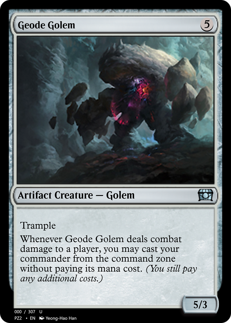 Geode Golem (PZ2-70727) [Treasure Chest]