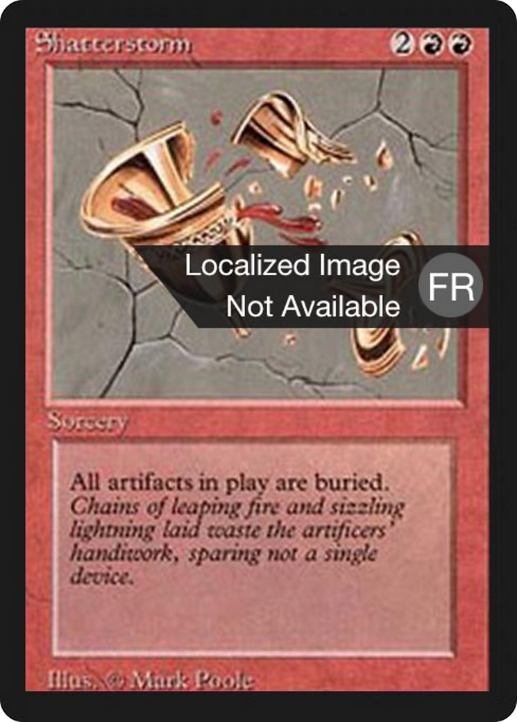 Shatterstorm (FBB-176) [Foreign Black Border]