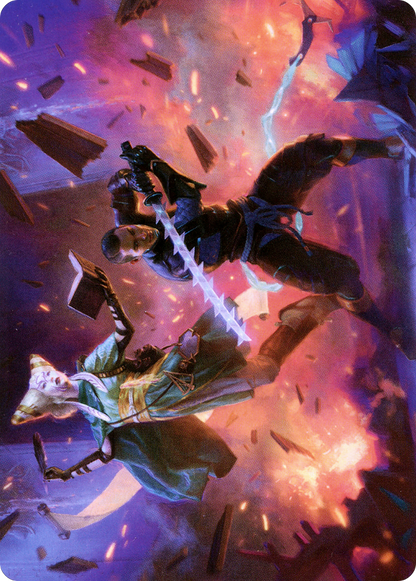 Explosive Entry // Explosive Entry (ANEO-013) (Borderless) [Neon Dynasty Art Series]