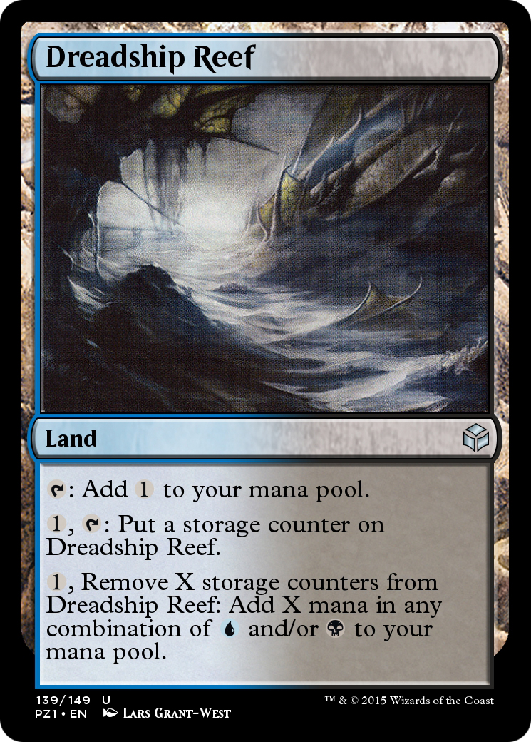 Dreadship Reef (PZ1-139) [Legendary Cube Prize Pack] Foil