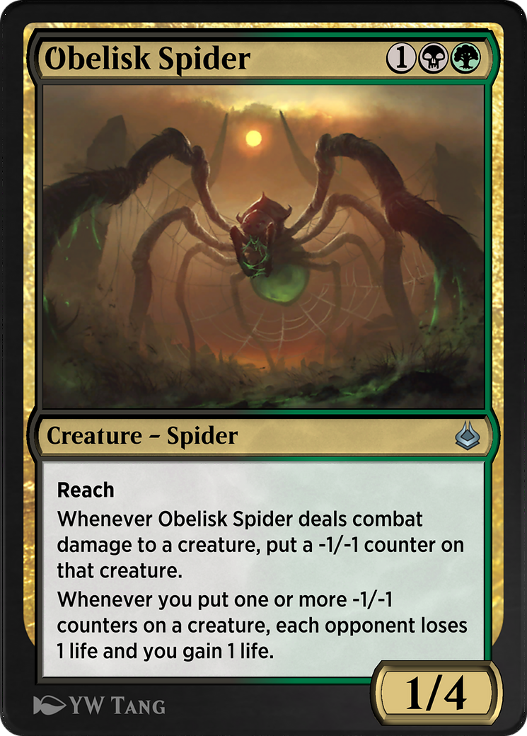 Obelisk Spider (AKR-249) [Amonkhet Remastered]