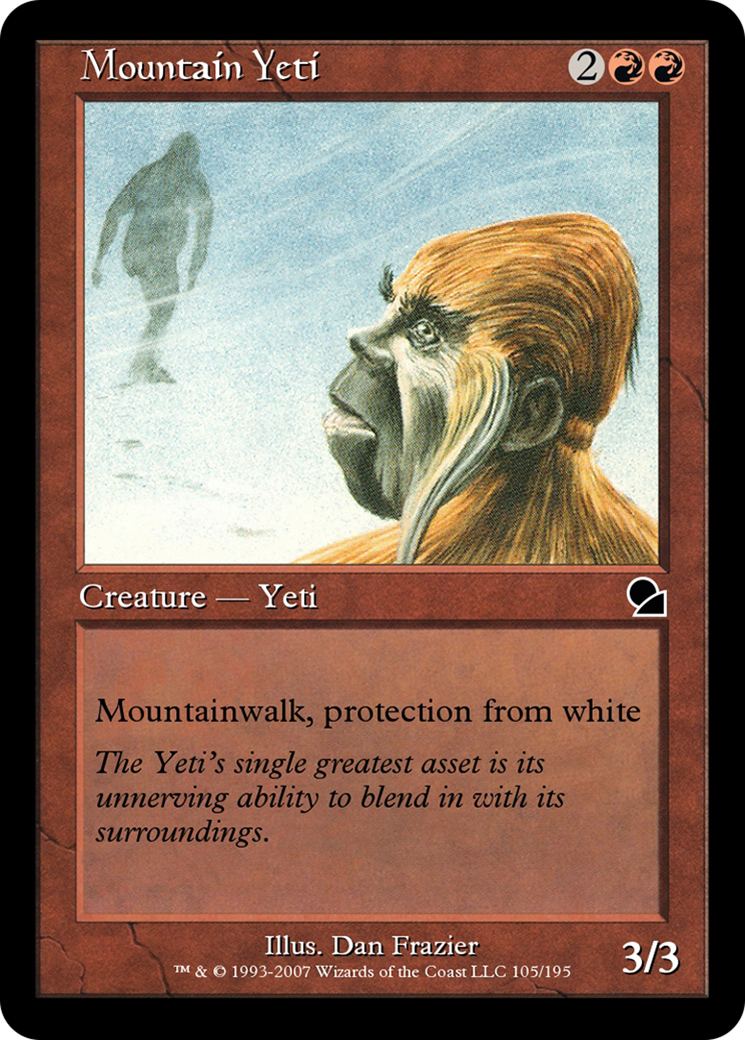 Mountain Yeti (ME1-105) [Masters Edition]