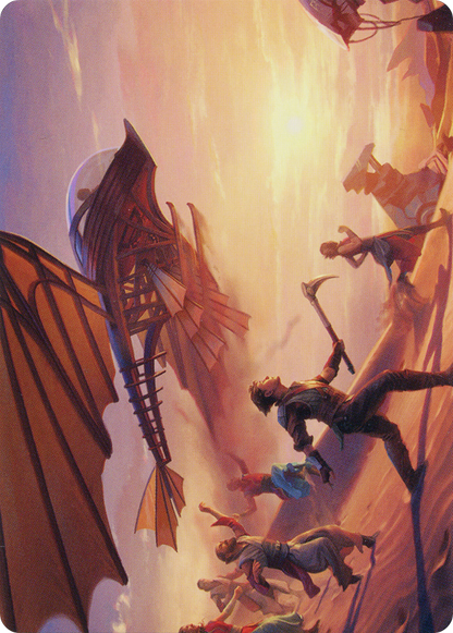 Take Flight // Take Flight (ABRO-012) (Borderless) [The Brothers' War Art Series] Foil