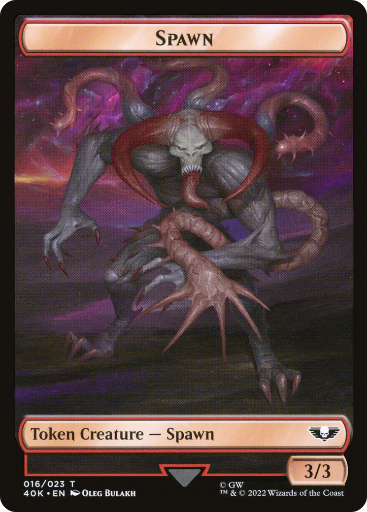 Spawn (T40K-016) [Warhammer 40,000 Tokens]
