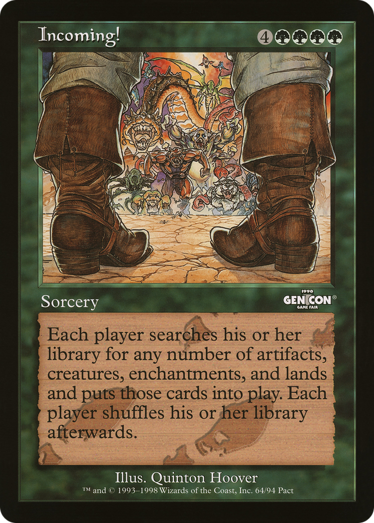 Incoming! (O90P-010) [Oversized 90's Promos]