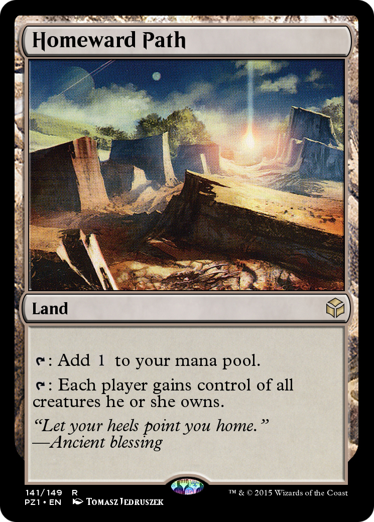 Homeward Path (PZ1-141) [Legendary Cube Prize Pack]