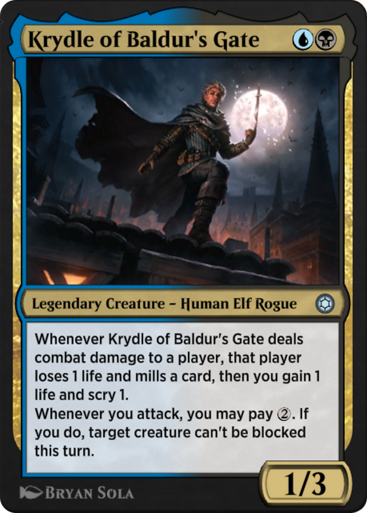 Krydle of Baldur's Gate (HBG-239) [Alchemy Horizons: Baldur's Gate]