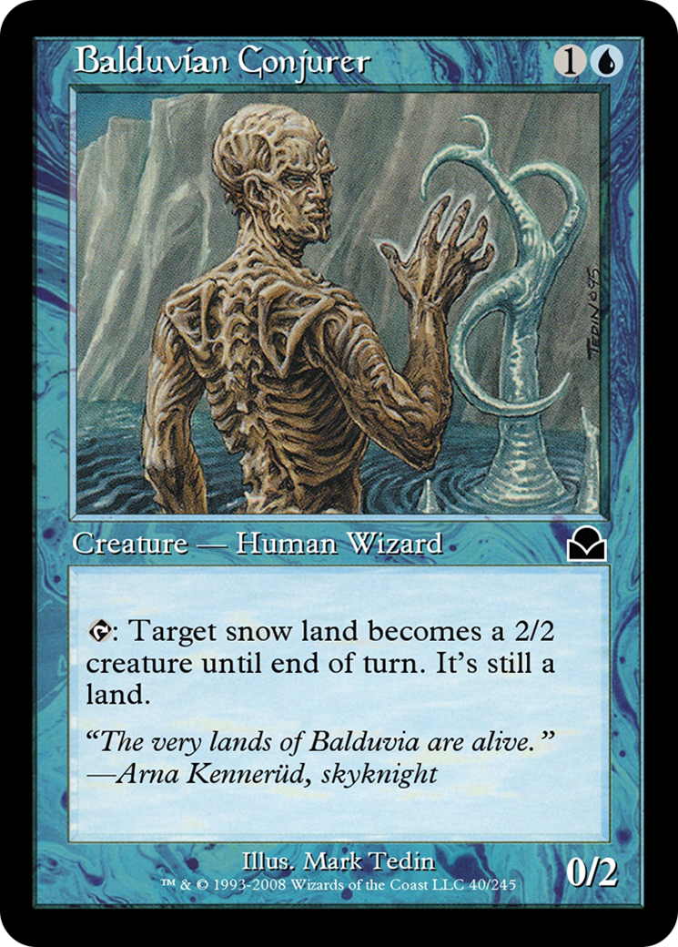 Balduvian Conjurer (ME2-040) [Masters Edition II] Foil