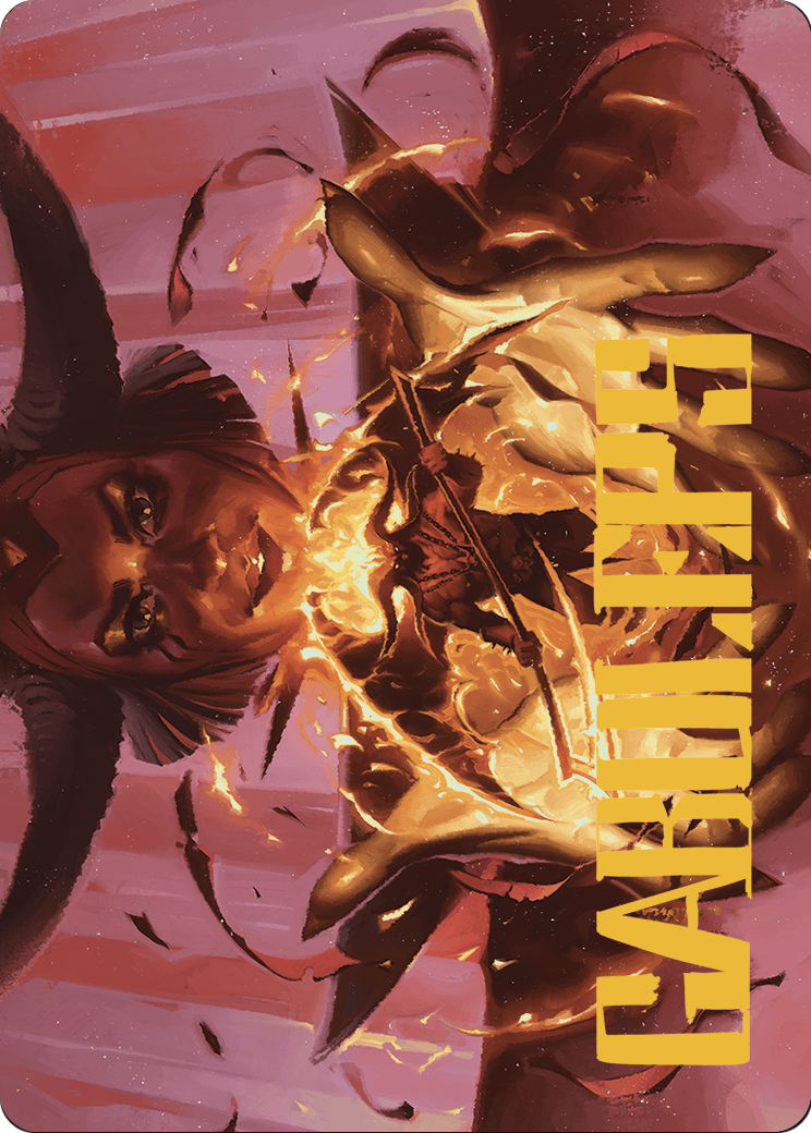 Convenient Target // Convenient Target (AMKM-011) (Borderless) [Murders at Karlov Manor Art Series] Foil