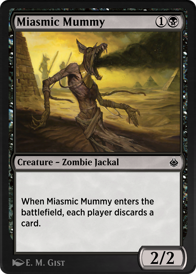 Miasmic Mummy (AKR-116) [Amonkhet Remastered]