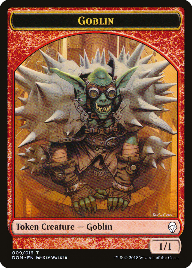 Goblin Token (DOM-009) [Dominaria Tokens]