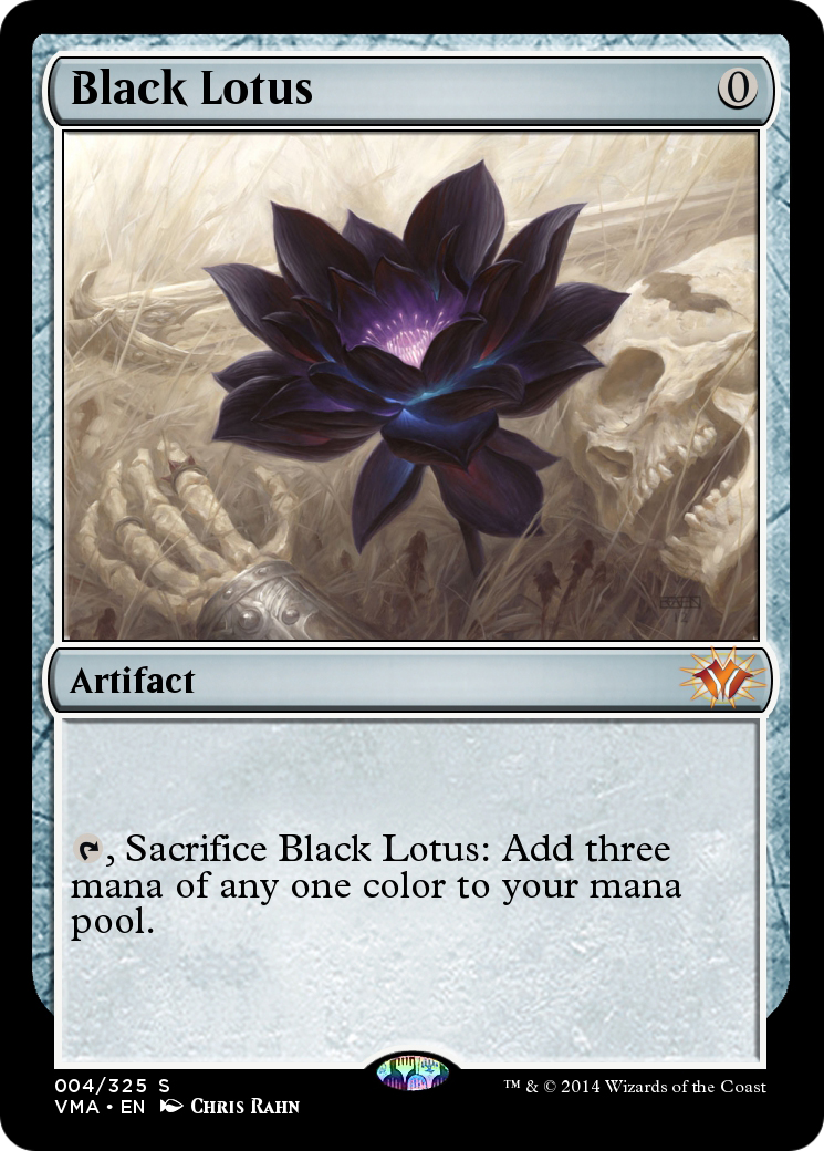 Black Lotus (VMA-004) [Vintage Masters] Foil