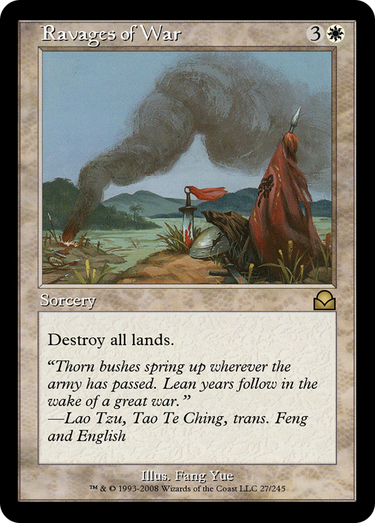 Ravages of War (ME2-027) [Masters Edition II] Foil
