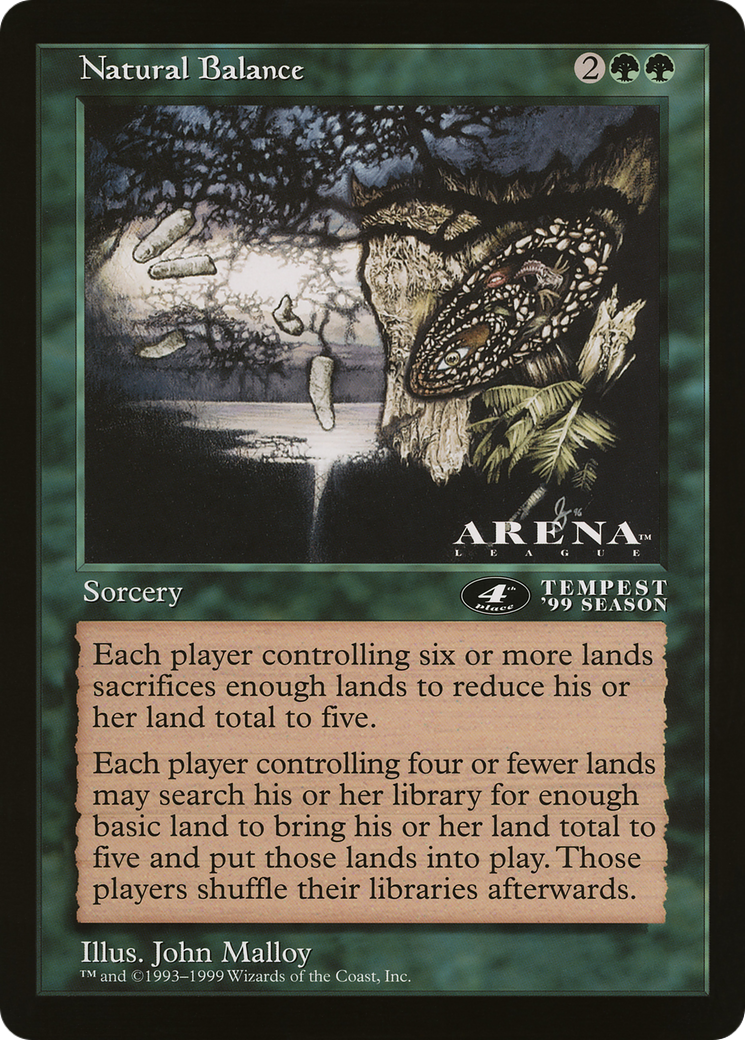 Natural Balance (OLEP-072) [Oversized League Prizes]