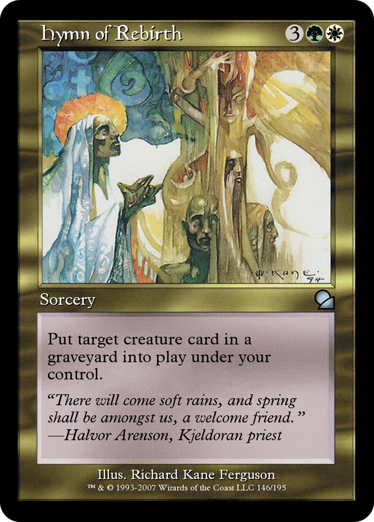 Hymn of Rebirth (ME1-146) [Masters Edition]