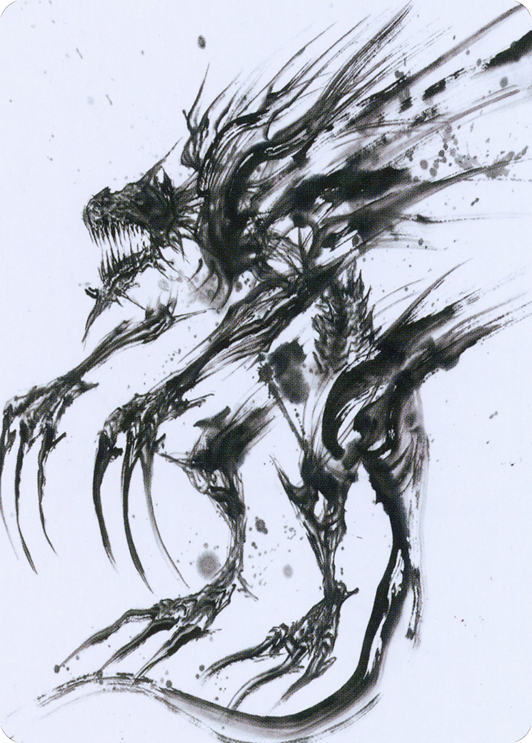 Phyrexian Obliterator // Phyrexian Obliterator (AONE-071) (Borderless) [Phyrexia: All Will Be One Art Series] Foil
