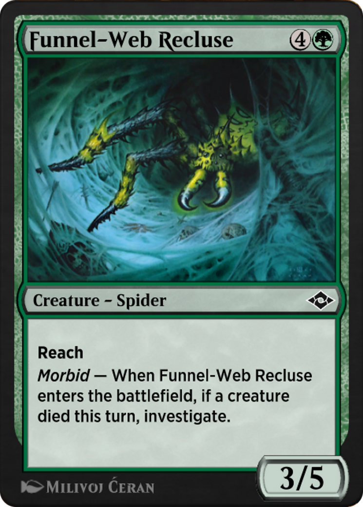 Funnel-Web Recluse (J21-573) [Jumpstart: Historic Horizons]