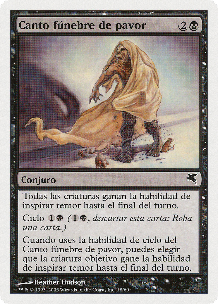 Dirge of Dread (Spanish) - "Canto funebre de pavor" (PSAL-A18) [Salvat 2005]