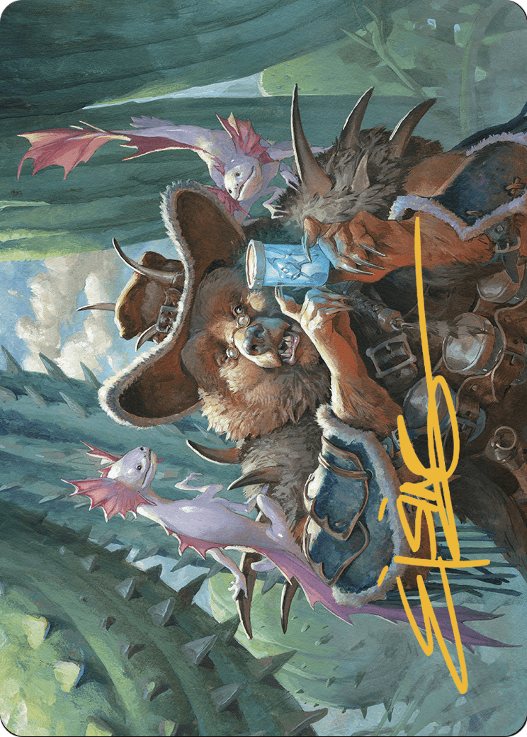 Doc Aurlock, Grizzled Genius // Doc Aurlock, Grizzled Genius (AOTJ-021) (Borderless) [Outlaws of Thunder Junction Art Series]