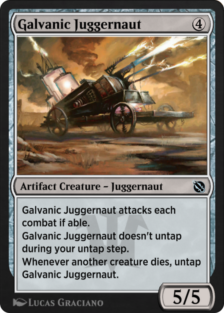 Galvanic Juggernaut (SIS-072) [Shadows of the Past]