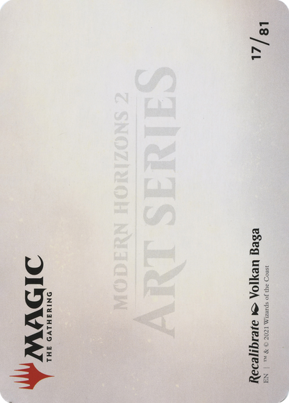 Recalibrate // Recalibrate (AMH2-017) (Borderless) [Modern Horizons 2 Art Series]