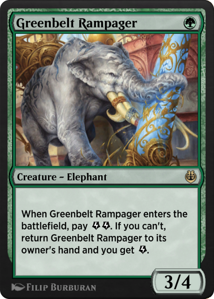 Greenbelt Rampager (KLR-160) [Kaladesh Remastered]