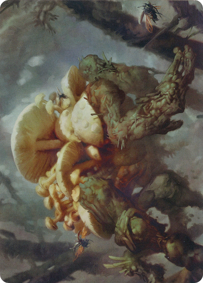 Swarm Shambler // Swarm Shambler (AZNR-073) (Borderless) [Zendikar Rising Art Series]
