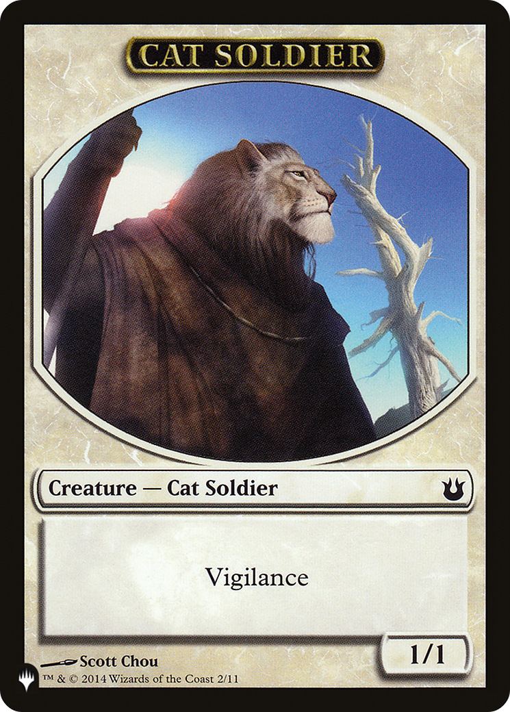 Cat Soldier (PLST-TBNG-2) [The List]