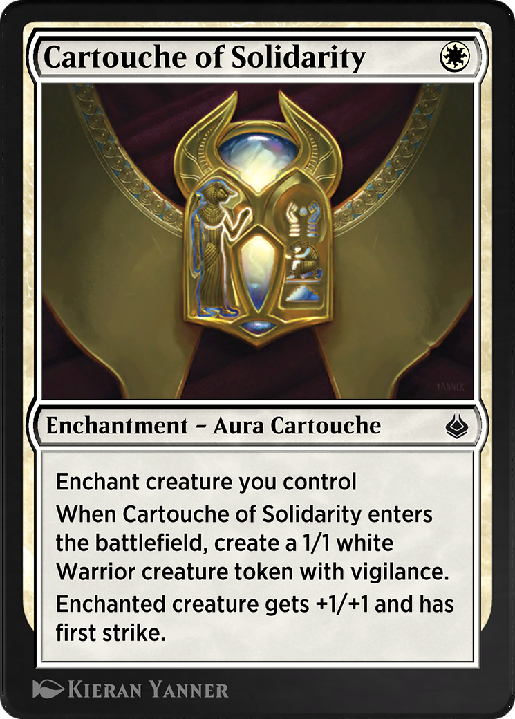 Cartouche of Solidarity (AKR-008) [Amonkhet Remastered]