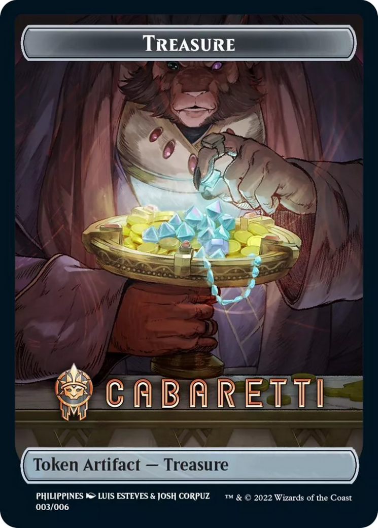Treasure (PTSNC-003) [Streets of New Capenna Southeast Asia Tokens]