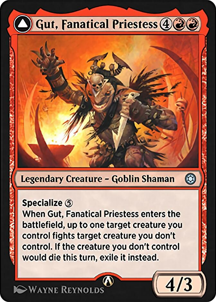 Gut, Fanatical Priestess (HBG-013) [Alchemy Horizons: Baldur's Gate]