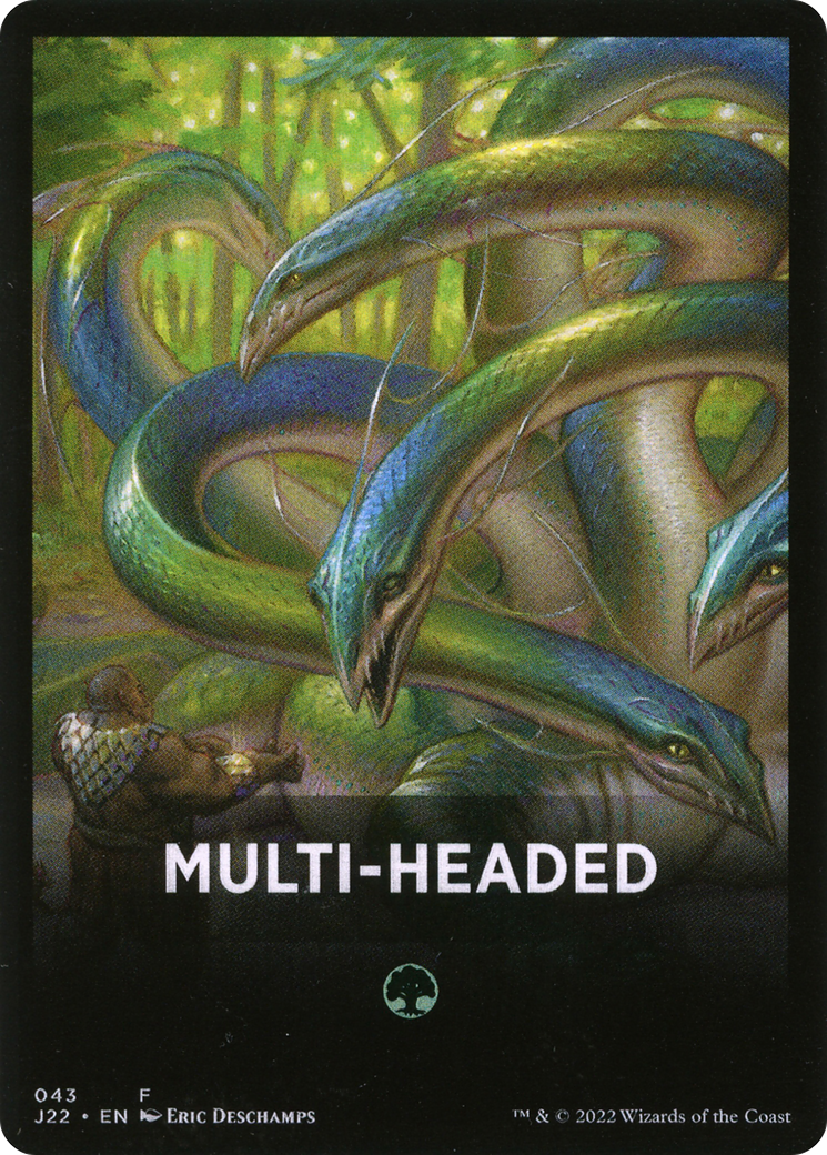 Multi-Headed (FJ22-043) [Jumpstart 2022 Front Cards]
