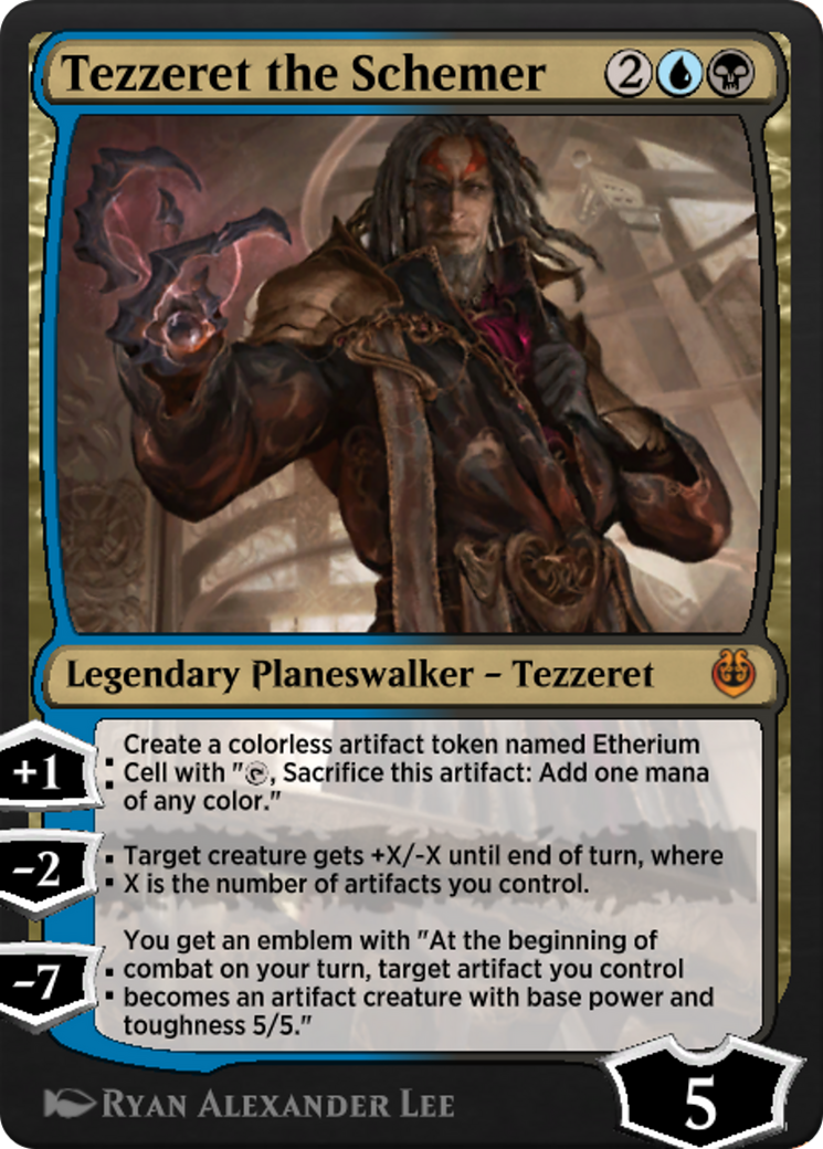 Tezzeret the Schemer (KLR-209) [Kaladesh Remastered]
