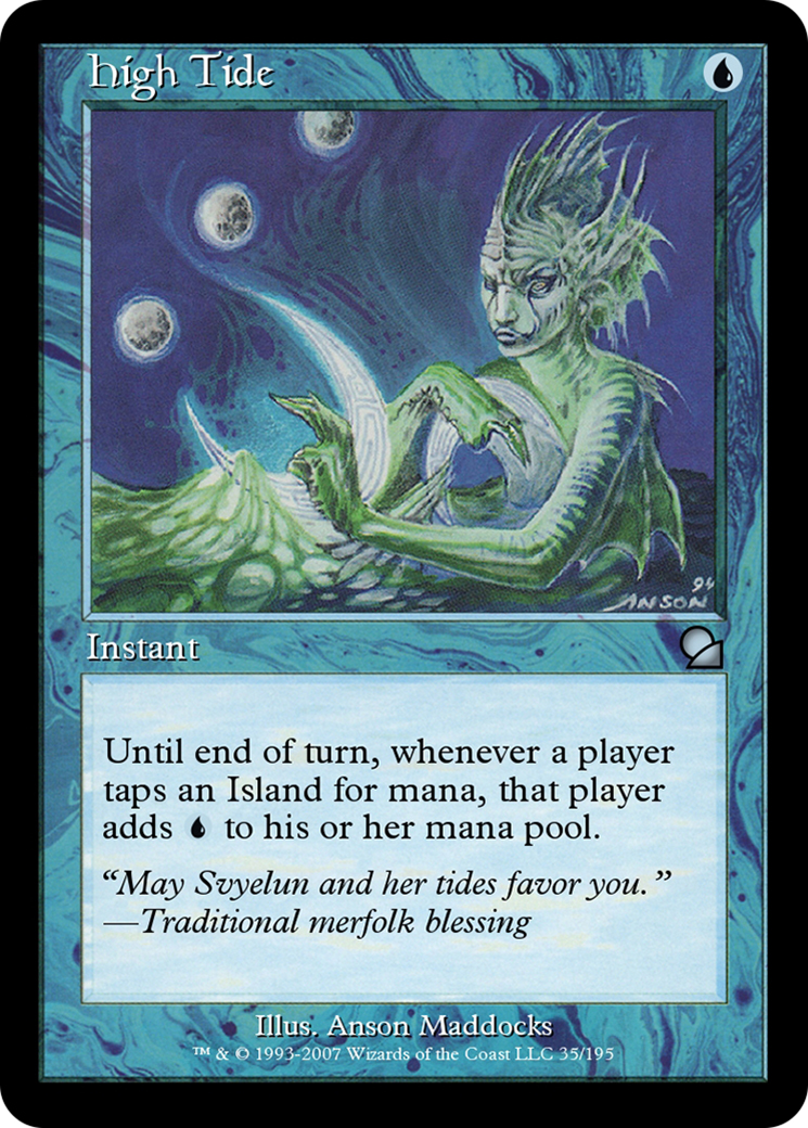 High Tide (ME1-035) [Masters Edition] Foil