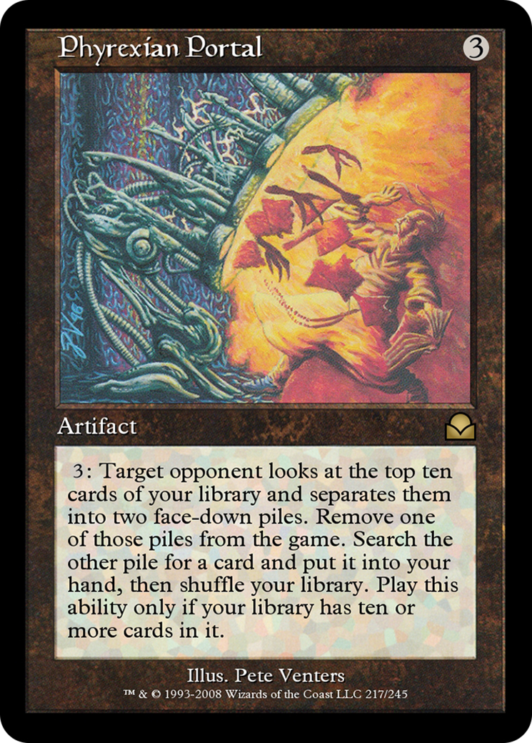 Phyrexian Portal (ME2-217) [Masters Edition II]