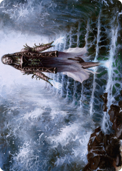 Karfell Harbinger // Karfell Harbinger (ASKHM-017) (Borderless) [Art Series: Kaldheim]