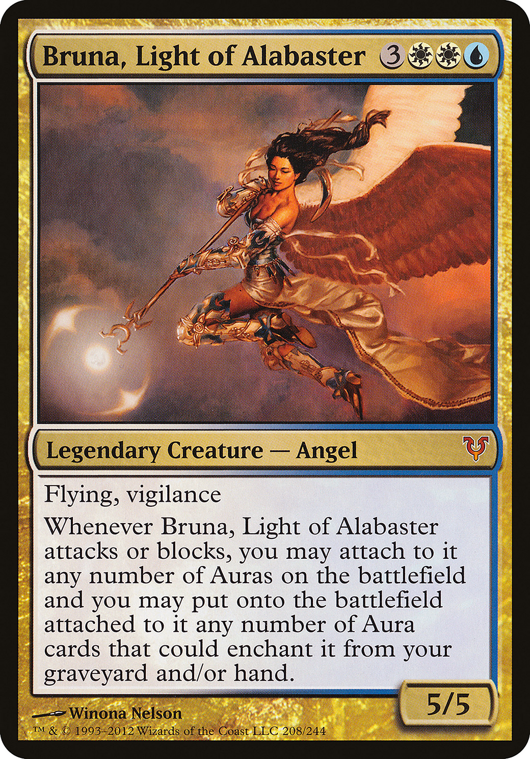 Bruna, Light of Alabaster (PHEL-208) [Open the Helvault]
