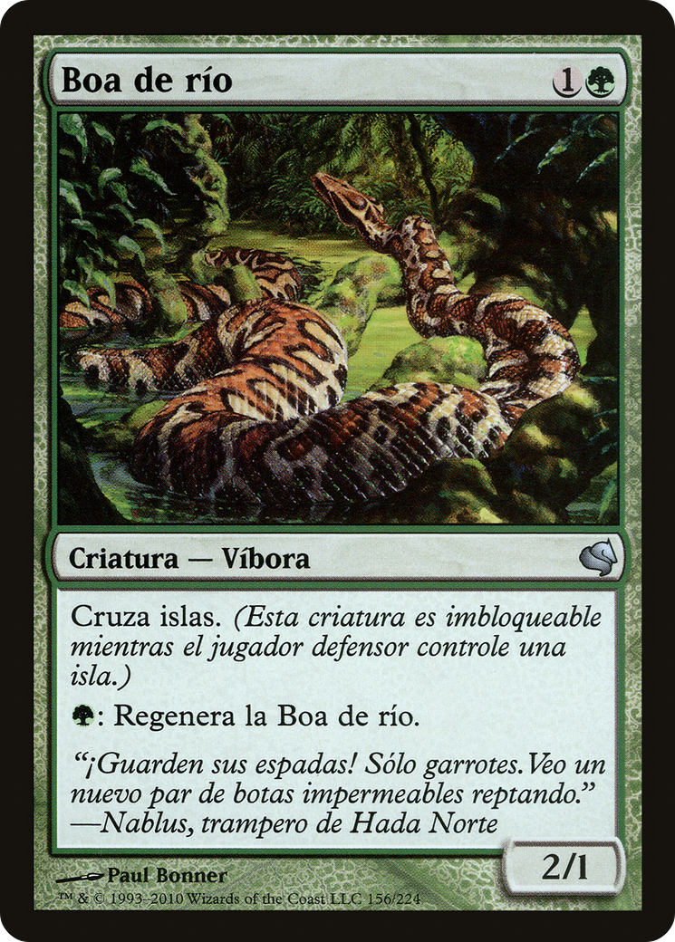 River Boa (Spanish) - "Boa de rio" (PS11-156) [Salvat 2011]