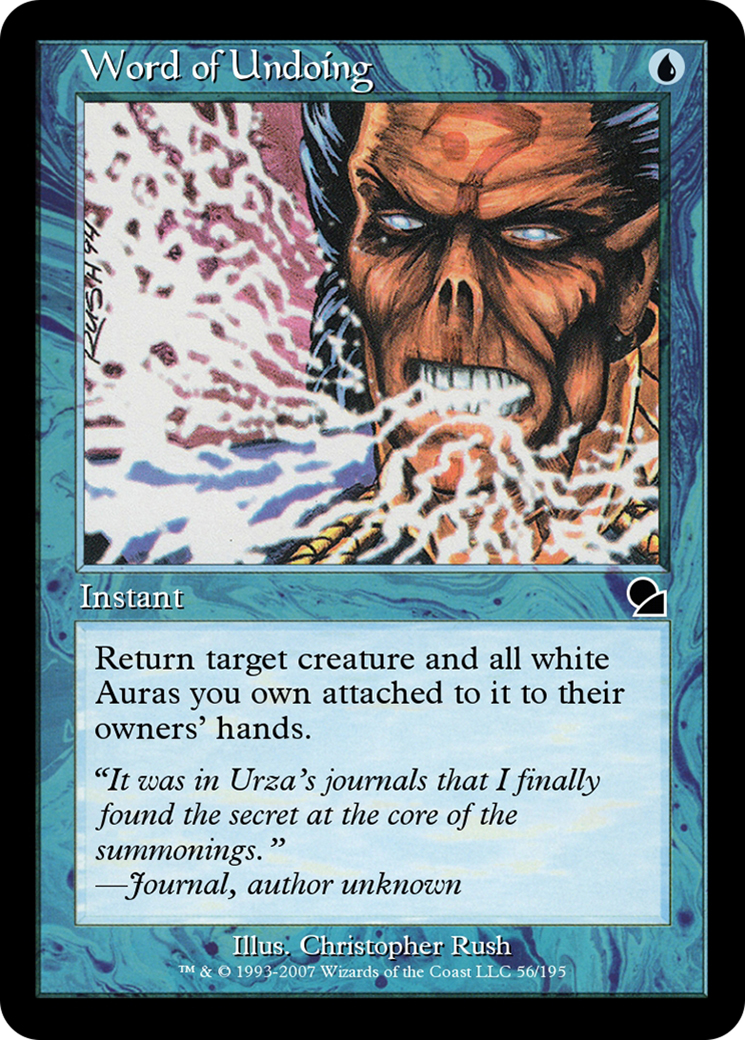 Word of Undoing (ME1-056) [Masters Edition]