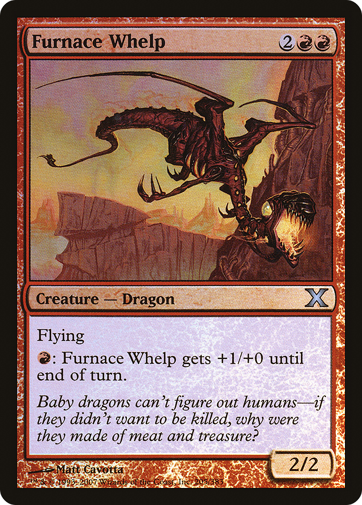 Furnace Whelp (10E-205★) [Tenth Edition] Foil