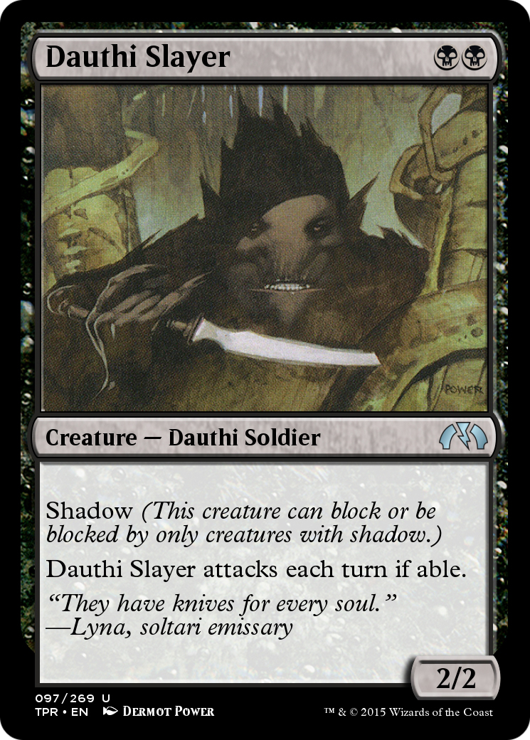 Dauthi Slayer (TPR-097) [Tempest Remastered] Foil