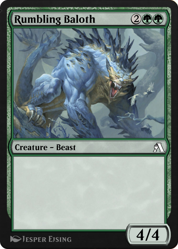 Rumbling Baloth (ANB-103) [Arena Beginner Set]