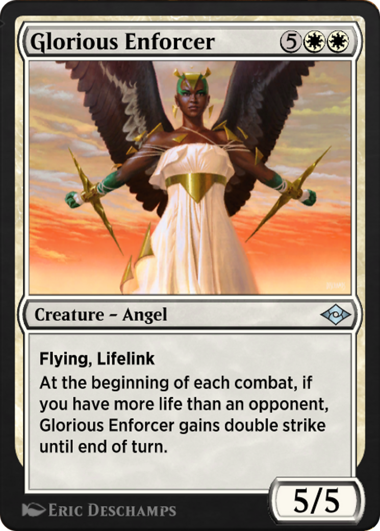 Glorious Enforcer (J21-089) [Jumpstart: Historic Horizons]